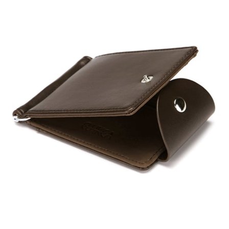 Miesten Muoti PU Nahka Luottokorttikotelo Nappikiinnitteinen Kolikkokukkaro Lompakko Setelipidike Noin.