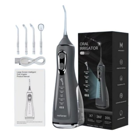 Portabel Elektrisk Vattenflosser för Hemanvändning - USB Uppladdningsbar Oral Irrigator