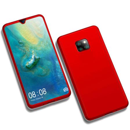 Stilrent Skyddande Dubbelsidigt Fodral - Huawei Mate 20 Pro Röd