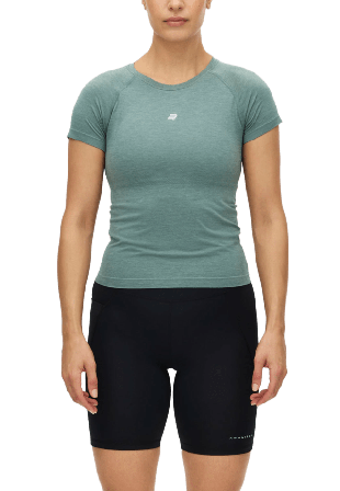 Röhnisch Seamless Flex Tee Överdelar Dam Grön XL