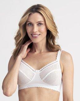 Kaarituettomat liivit Cotton Dots Lace-E90-Miss Mary