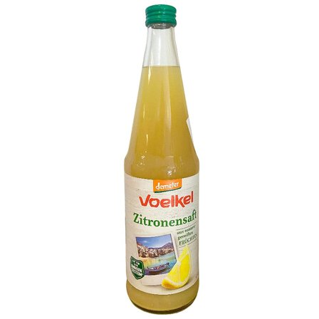 Voelkel Citronsaft Ø 700 ml, Helse & Madvarer, Drikkevarer, Øvrige Drikkevarer