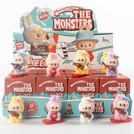 12-osainen setti söpöjä hirviöaiheisia joulukalentereita, koristeita, koriste-esineitä ja lasten lahjoja + muodikkaita leluja joululahjoiksi