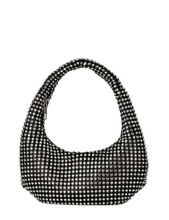 SUI AVA Lucille Crystal Bag - Black - ONE SIZE