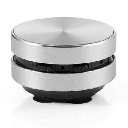 Bärbar Kompatibel Benledningshögtalare Stereoljud Bluetooth-högtalare (Silver)