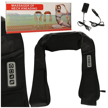 Shiatsu hals nacke rygg värmande massage krage