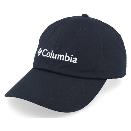 Columbia - Black unconstructed Czapka Z Daszkiem - ROC II Hat Black Adjustable @ Hatstore