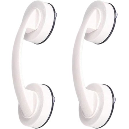 Selvklebende håndtak for kjøkkenskap, kjøleskapsdører, skyvedører, 2 stk/sett CD-457-255 (stor, hvit)