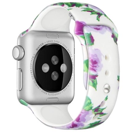 Apple Watch Series 8 (41mm) klockarmband i silikon med coolt mönster - Vintage Pion