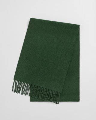 GANT - Ullskjerf, unisex til herre country green