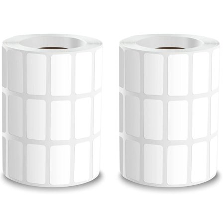 6000 ark Etikettdekal Brevpappersklistermärke Självhäftande