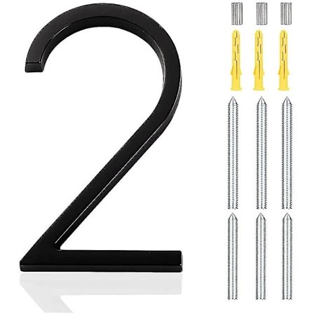 5,6 tuuman kelluva talo numero Modernit talo numerot, sinkkiseos kotiosoite