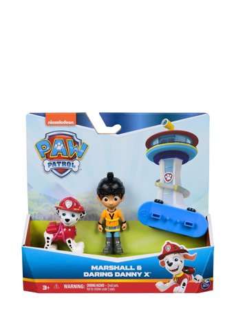 Paw Patrol Paw Patrol Hero Pup - Daring Danny & Marshall - Multi/patterned - ONE SIZE