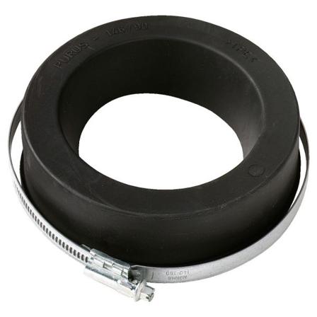 Purus 3106580 Kumimansetti 146/90 mm, letkunkiristimellä, Sisätilaviemäri