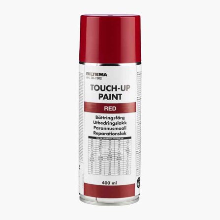 Biltema - Utbedringslakk rød 400 ml