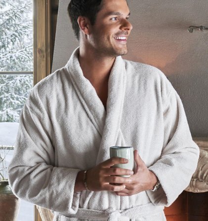 Halvor Bakke Verbier Badekåpe Pure Cashmere L-XL