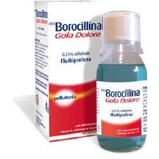 Neoborocillina Gola Dolore Collutorio 400mg 0,25% 160ml
