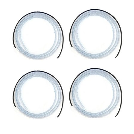 4-pack bildörr öppen varningslampa LED Strip Universal Atmosfär Parkeringslampa