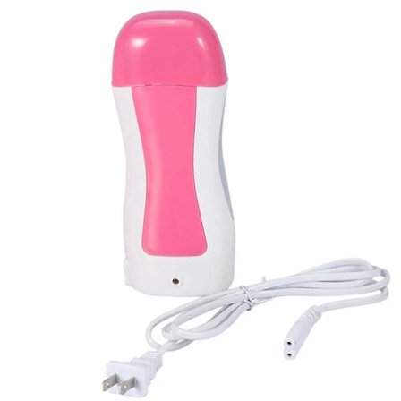 Roll-on voksvarmer til hårfjerning, nem at betjene, voksningsrulle til kvinder og mænd [DB]