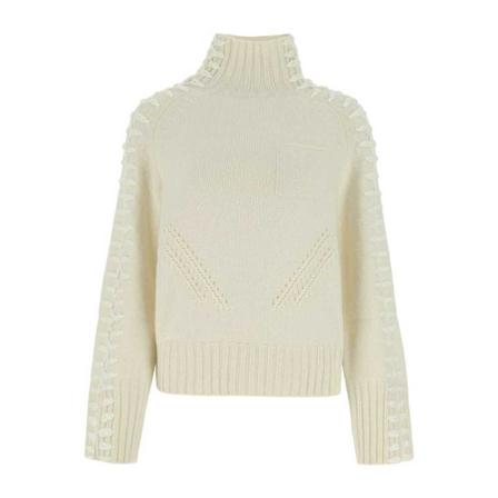 Ermanno Scervino, Turtlenecks Wit, Dames, Maat:S