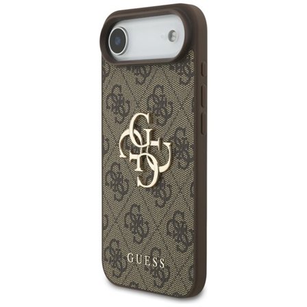 Guess 4G Big Logo Case for iPhone 17 Air - Ruskea