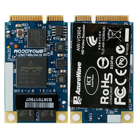 BCM970012 BCM70012 för HD-avkodare AW-VD904 Mini PCIE-kort för HD-videodekodermodul Ersättning för APPLE TV Netbooks