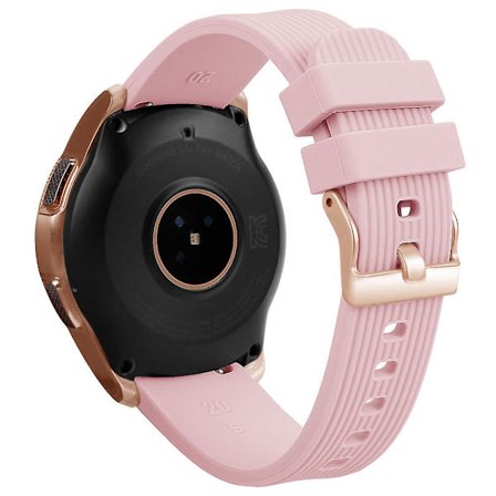 L Storlek 20mm Klockarmband för Samsung Galaxy Watch Active / Watch6 / Watch5 / Watch4 Silikon Armband