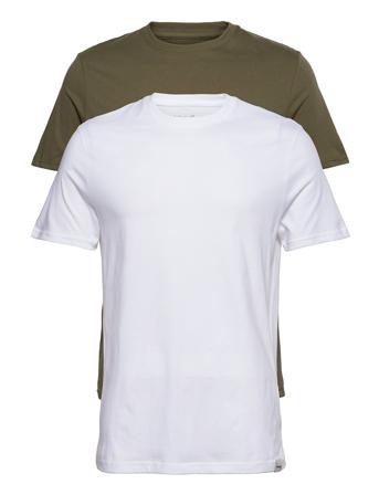 Ss 2 Pack Tee White Wrangler