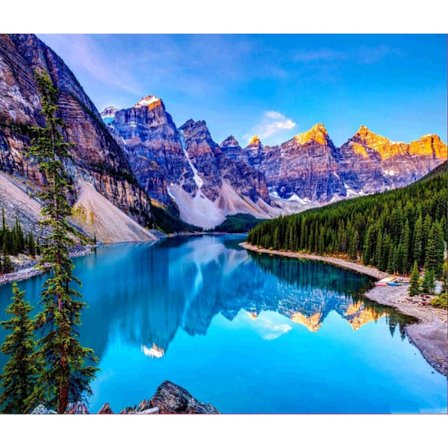 5D-timanttimaalaus, täysi ristipisto, timanttikirjonta