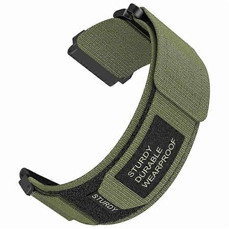 Kompatibel för Huami Amazfit T-rex Ultra Utomhus Sport Nylon Armband Magisk Tejp Design Klockarmband