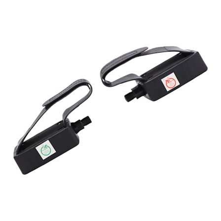 Erstatningspedaler for trimsykkel med gjengebase, praktisk tilbehør til treningssykkel