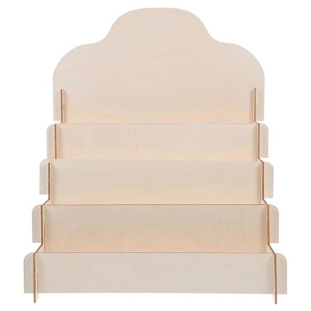 Alsidig Træ Kort Display Stand Træ Lykønskningskort Display Stand Tilbehør Til Lykønskningskort Postkort Og Klistermærker