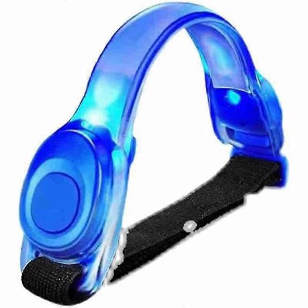 LED Armband. 1 Set Elastiska LED Blinkande Ljus Säkerhet Natt Sportutrustning Band För Vuxna Och Barn Utomhusaktiviteter Och Träning. Qyroadwolf