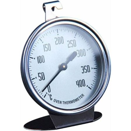 Stort urskiveovnstermometer med svart display, spesialmåling matlagingstermometer