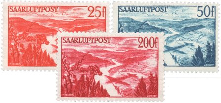 Tyskland/Saar 1948 - MICHEL 252-254 - Postfrisk