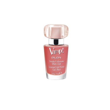 Pupa Vamp! Smalto Profumato Effetto Gel 110 Warm Peach-FRAGRANZA ROSA - Smalto Effetto Gel