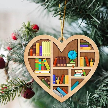 Bok julepynt Juletre hengende dekor 4 4