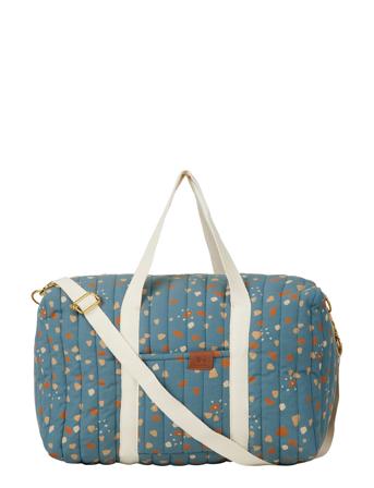 Quilted Gym Bag - Small - Cobblesto Accessories Bags Sports Bags Blue Fabelab