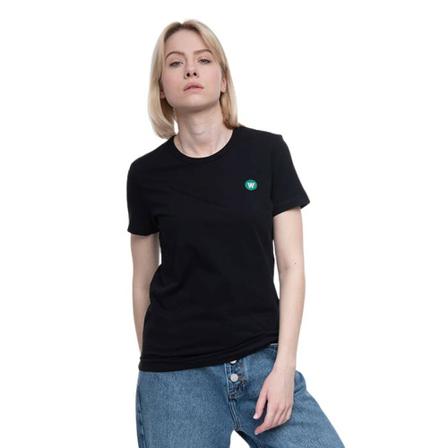 Wood Wood, T-shirt Zwart, Dames, Maat:M