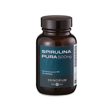 Principium Spirulina Pura 150 Compresse Da 0,5g
