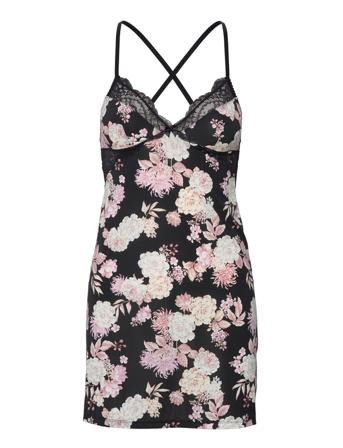 All_In_ Amaryllis Dress Nattlinne Multi/mönstrad Dorina