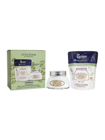 L'Occitane en Provence Almond 1*alm milk concentr 200ml 1* alm eco-refill milk conc 200ml 1.0items