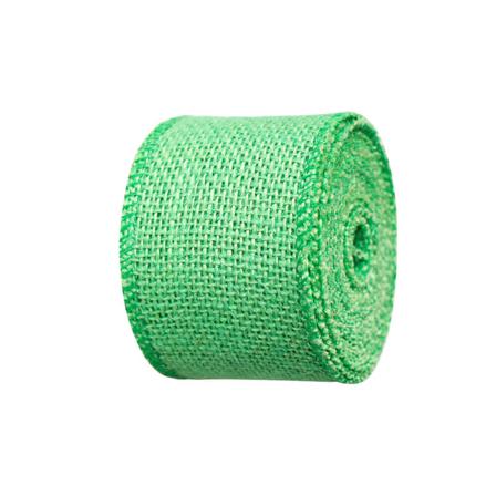 Ribbons Leaf Burlap Inslagning Craft Wired Ribbon Decor Supplies