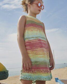 Strikkeoppskrift Kjole - Katia