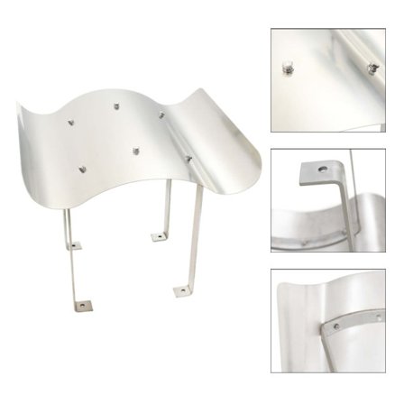 Skorstenshuv rostfritt stål 40 x 40 x 36 cm