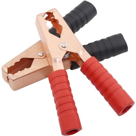 Par 300A Batterijumpkabelklämmor, Tunga Alligatorklämmor, Booster