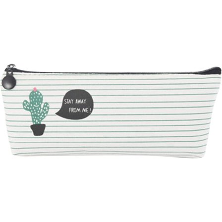 Penneetui til studerende, penalhus med lynlås til skrivebord, penneetui foldbart til piger, drenge, damer, mænd, teenagere