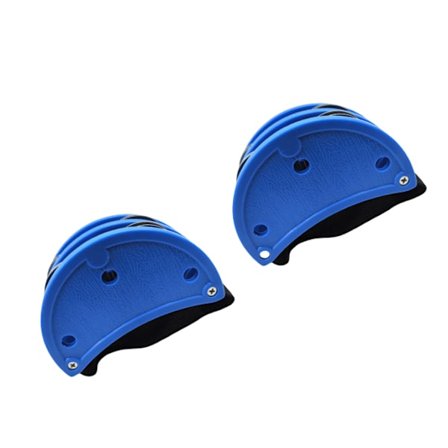 Double Pack Foot Tambourine, Slagverksinstrument med Jingle Bells