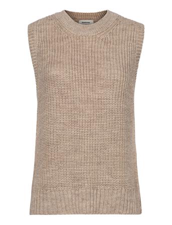 Timme Vest Beige Modström