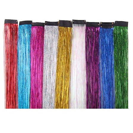 9 st hårförlängningar kvinnor hårförlängningar extensions fehår H